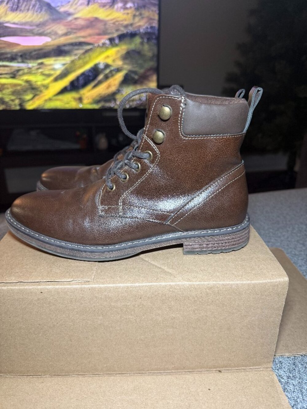 Dark Brown Boots